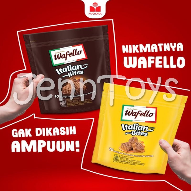 

JennToys - Roma Wafello Bites Pouch 228 gr MAYORA
