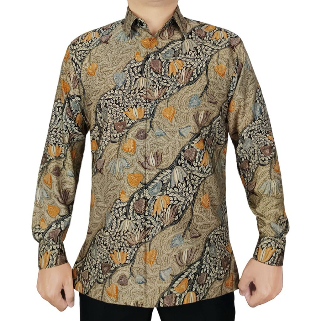 Kemeja Batik Pria Formal Klasik - Hanlee Batik 852