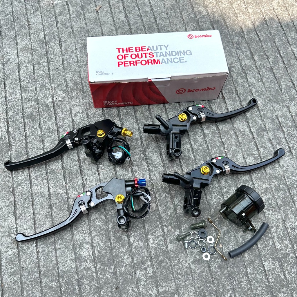 MASTER REM MODEL RADIAL BREMBO RCS 98 SET KANAN KIRI PNP TINGGAL PASANG UNIVERSAL Byson GSX150 Ninja