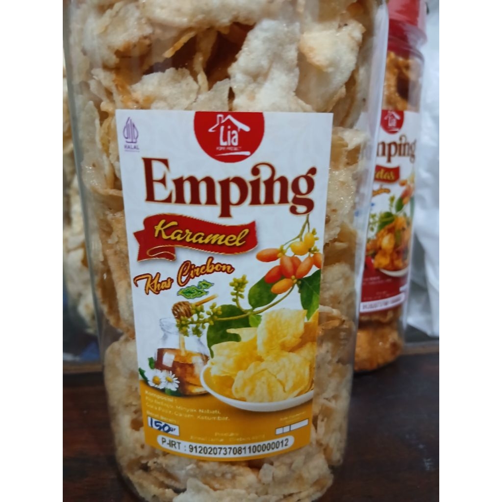 

emping khas cirebon (rasa caramel)
