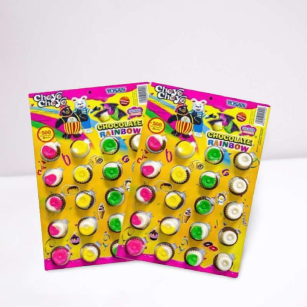 

Choyo Choyo Chocolate Rainbow – Cokelat Jadul Cup Warna Warni