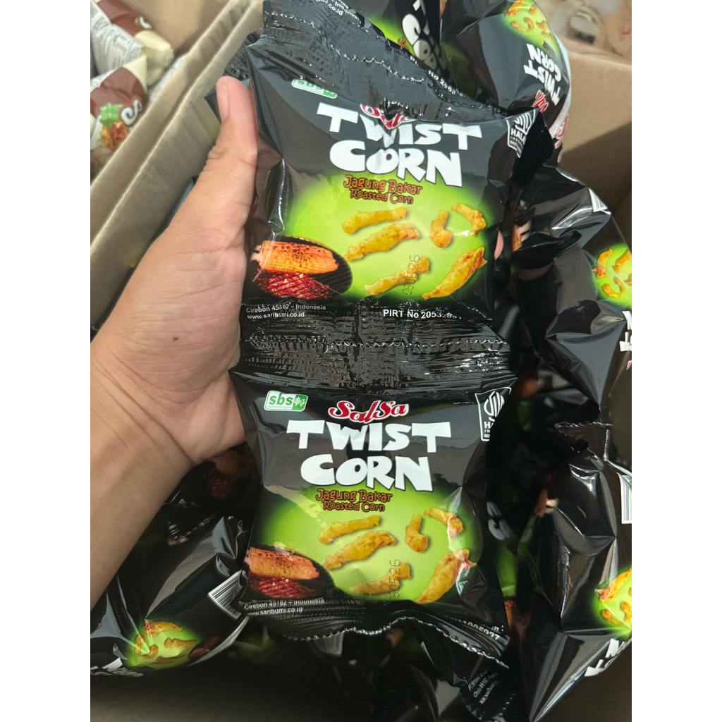 

Ciki salsa Twist corn ! Isi 10 Jajanan jadul