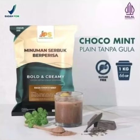 

Powder Drink JPS Bubuk Minuman Rasa Choco Mint Plain 1 Kg