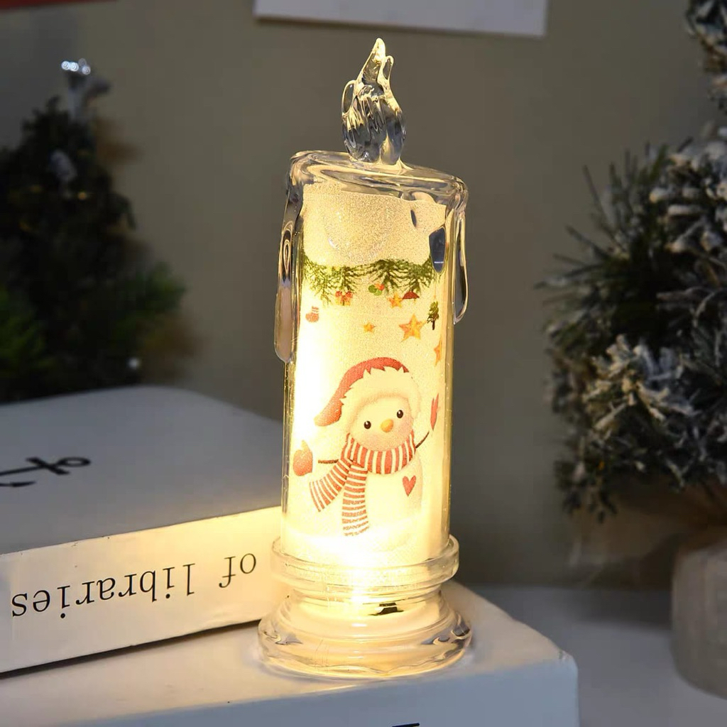 Evrydaygift Lilin Elektrik Led Premium Hias Korea Aesthetic Lilin Natal Lilin Altar Lampu Tidur