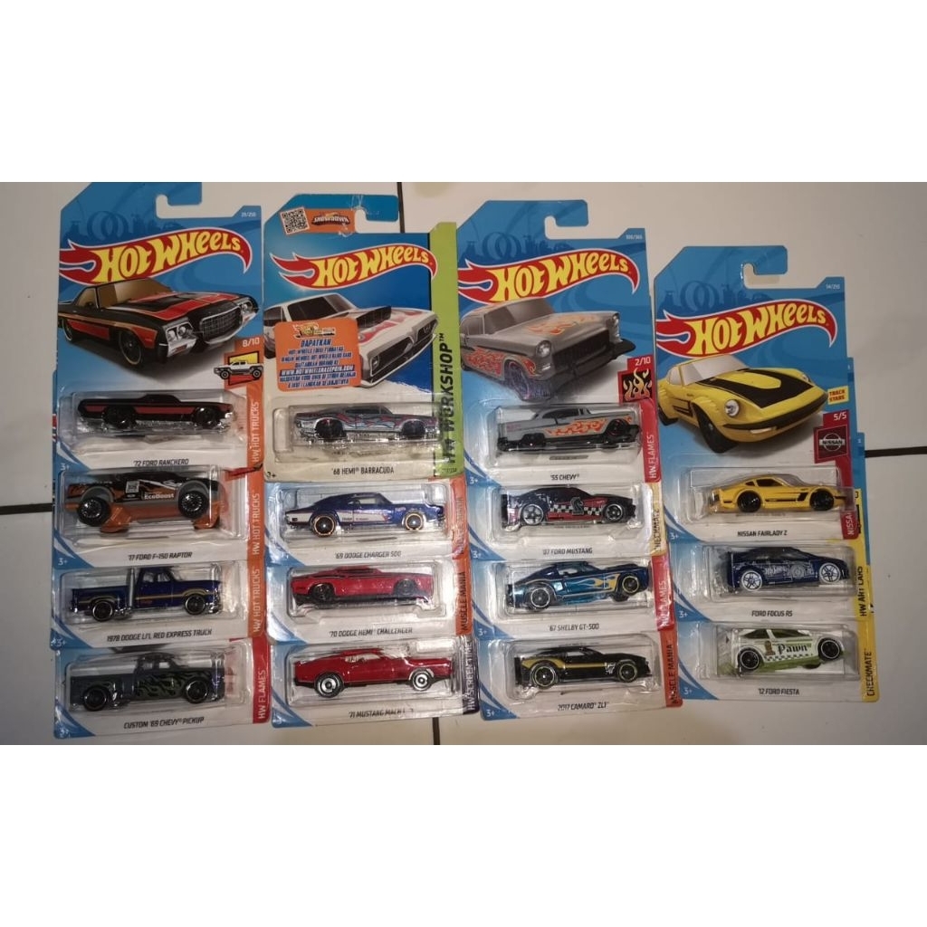 Paket Hotwheels 15pcs