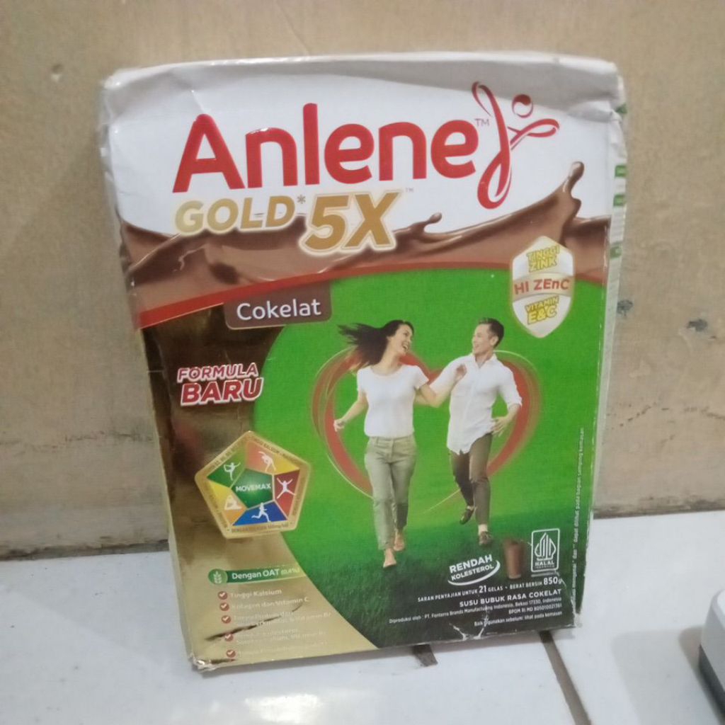 

Rijek Anlene Gold 5X Cokelat 850 Gr