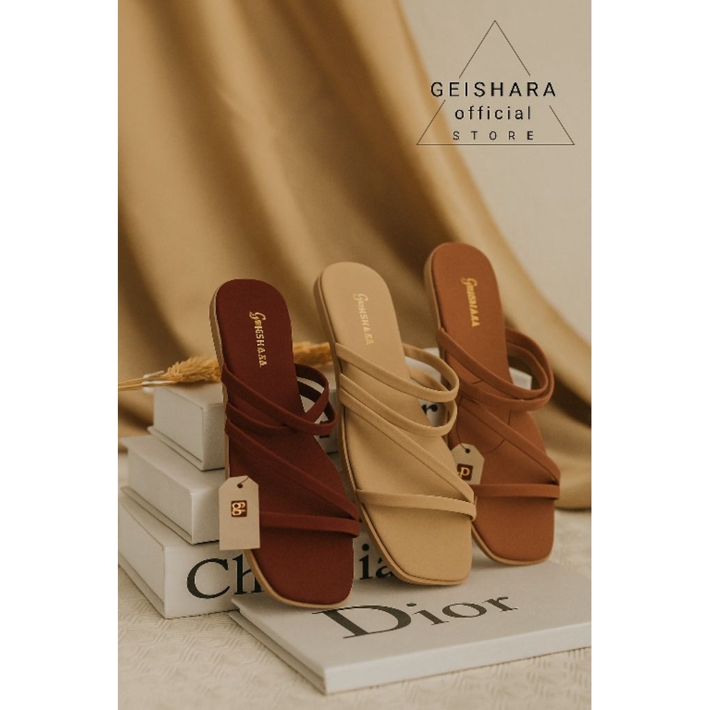 GEISHARA-SANDAL TEPLEK WANITA IMPORT TALI |||/SANDAL TEPLEK IMPORT