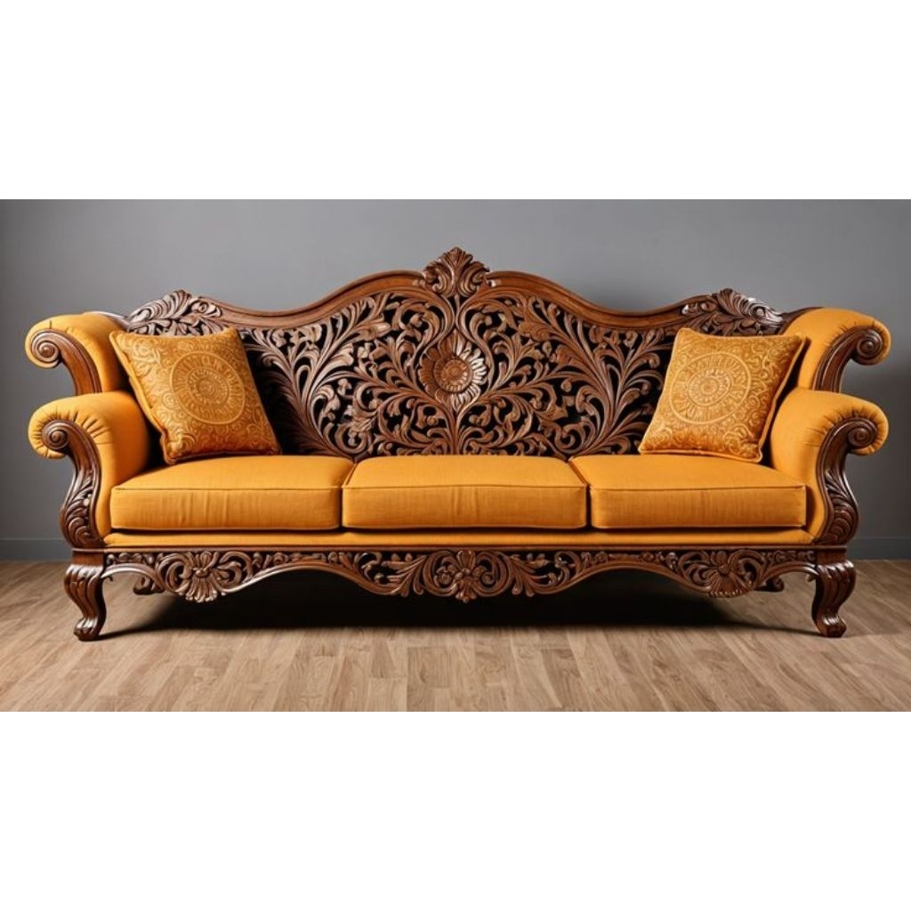 Kursi Ukir Mewah Kursi Tamu Jati Ukir Minimalis Sofa Tamu Ukir Jepara