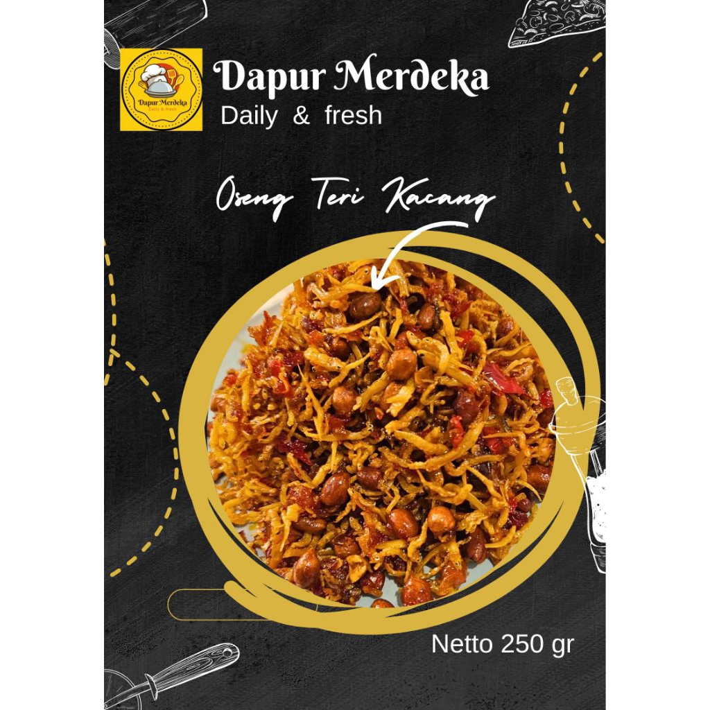 

OSENG TERI KACANG BERAT 250 GRAM
