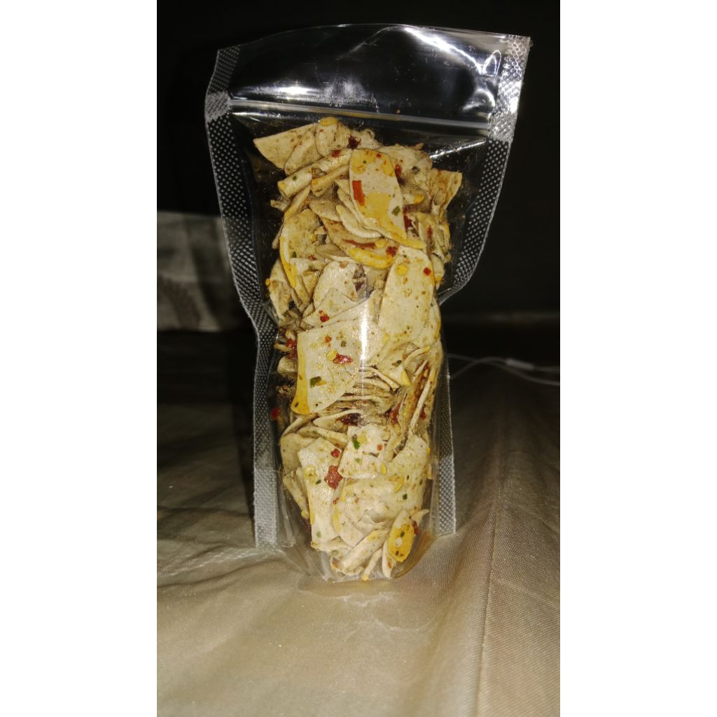 

Basreng pedas daun jeruk