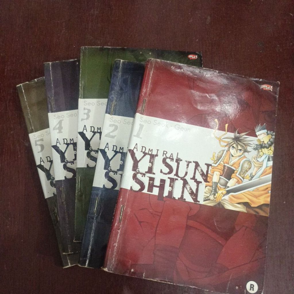 komik ADMIRAL YI SUN SHIN 1-5 END