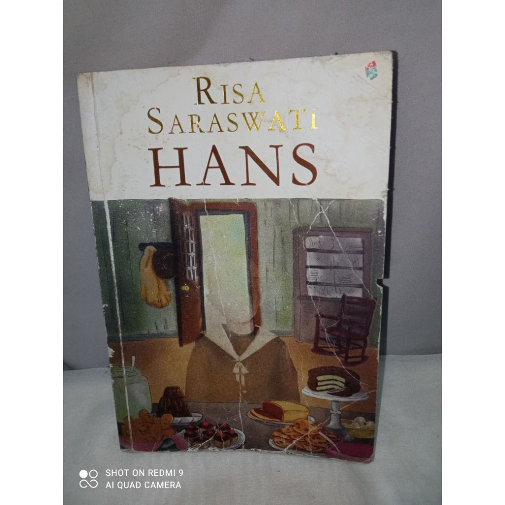 Preloved ORIGINAL Novel Hans by Risa Saraswati Bekas Penerbit Bukune Second Unhaul PL Buku Murah Wat