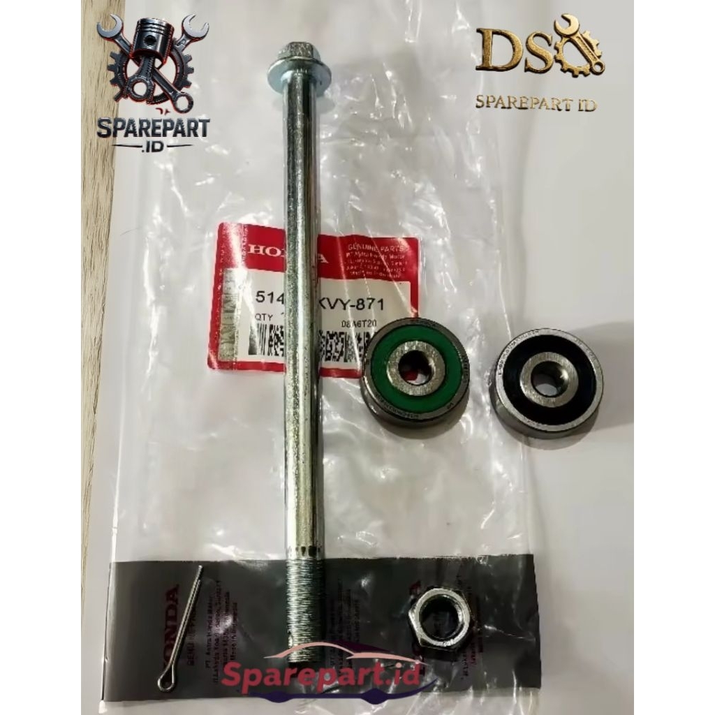 AS RODA DEPAN SET BEARING BEAT FI VARIO 110 SCOOPY SPACY KARBU