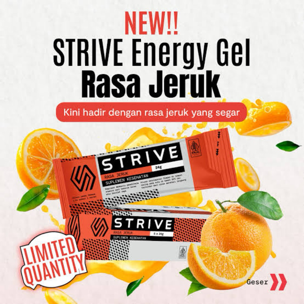 Strive Energy Gel Jeruk