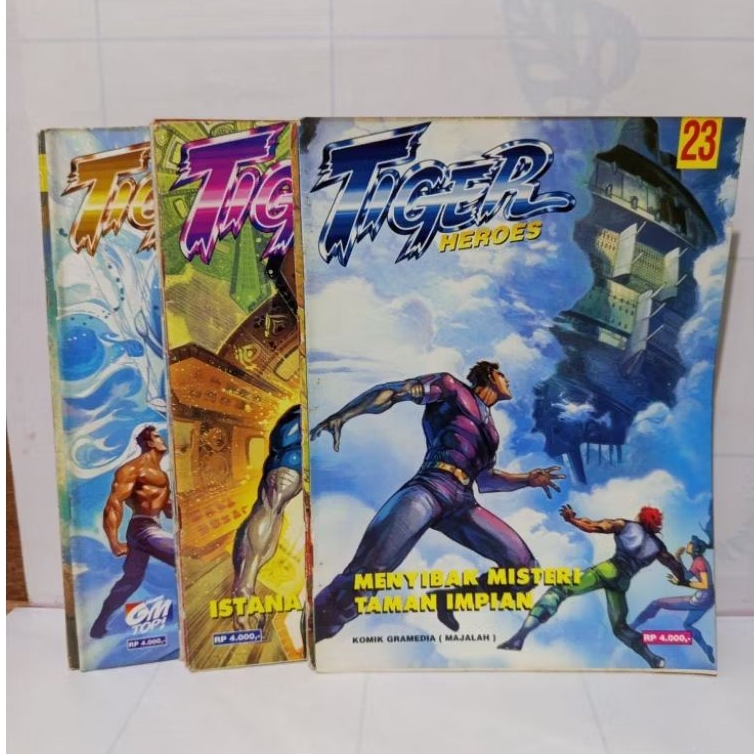 Komik Tiger Heroes Jual Satuan-Cabutan