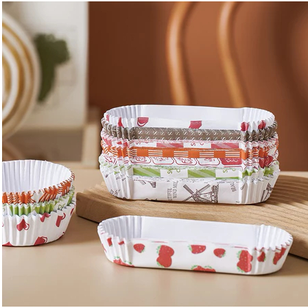 Paper cup case Oval/cup roti mix  isi 200 pcs