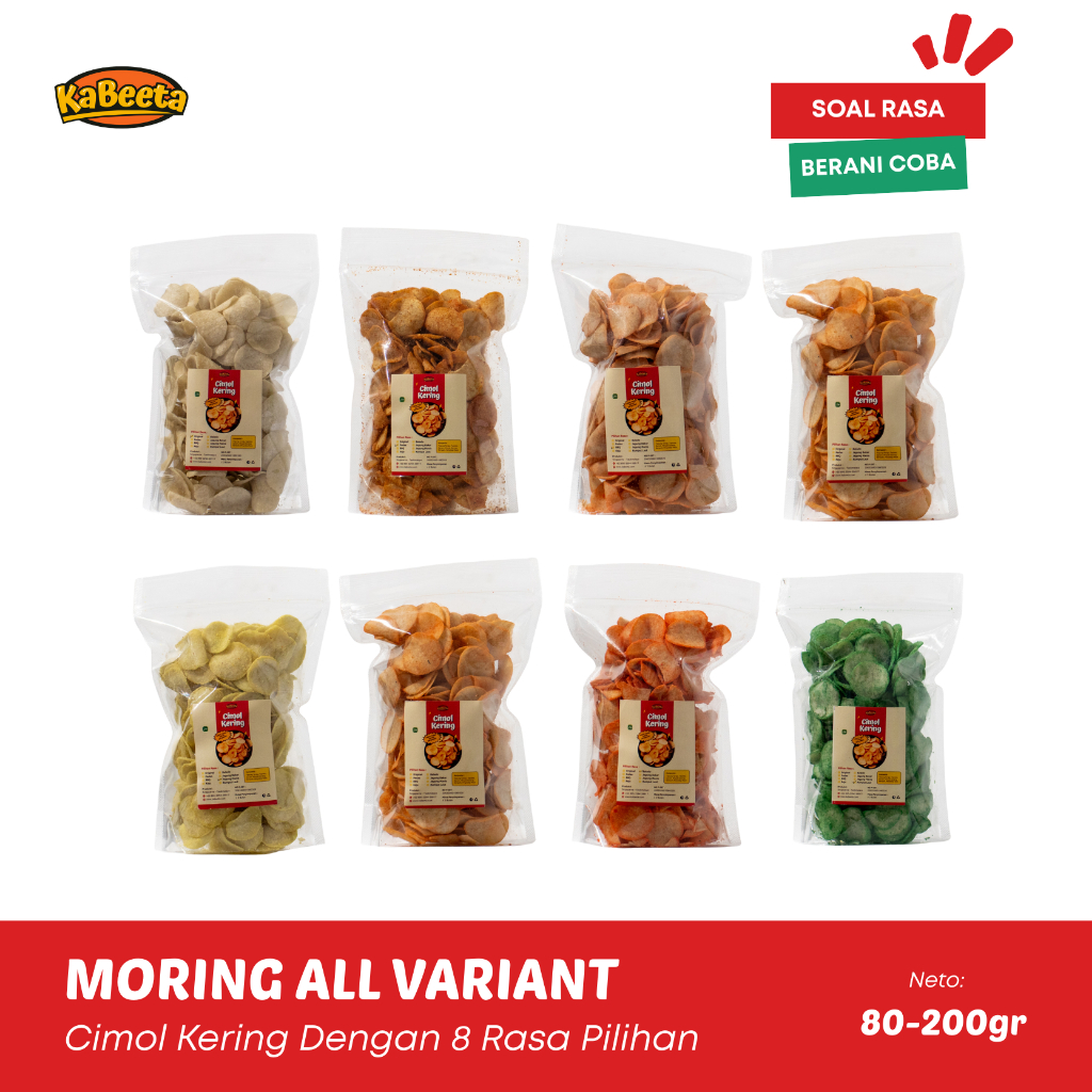 

Kabeeta Moring - Cimol Kering All Variant | Molring & Molreng Snack