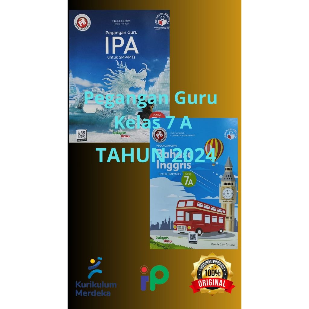 Buku Pegangan Guru/Kunci Jawaban PR/LKS INTAN PARIWARA kelas 7A kurikulum Merdeka
