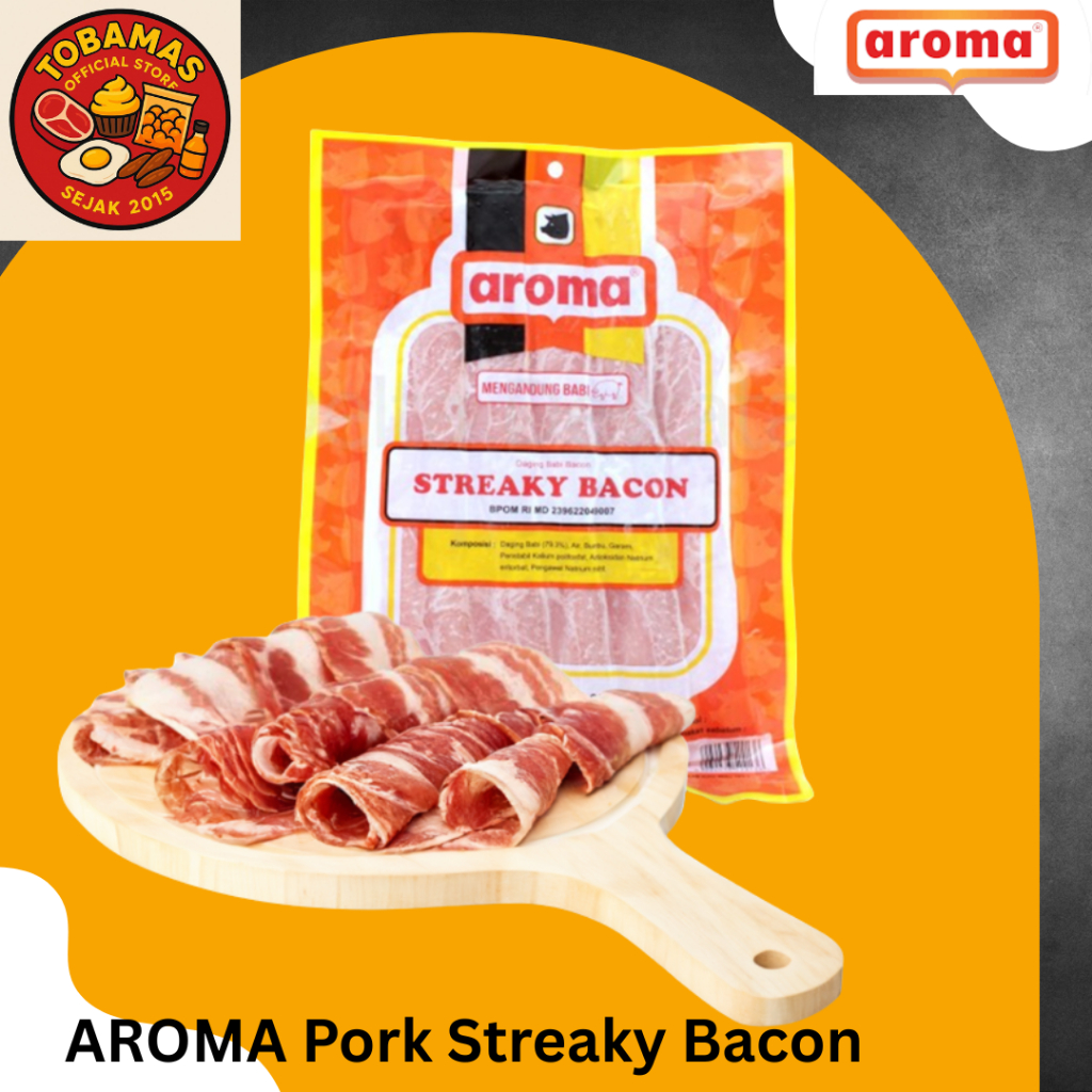

AROMA Pork Streaky Bacon Frozen