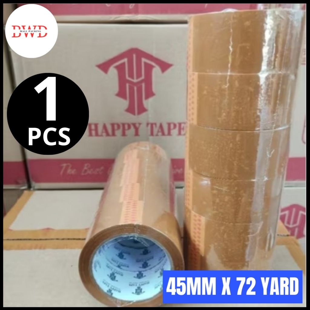 

Lakban Cokelat 45mm x 72 yard ( 1Pcs/Rool )