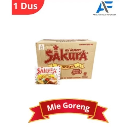 

Mie sakura goreng 1 Dus isi 40 Bks bisa COD