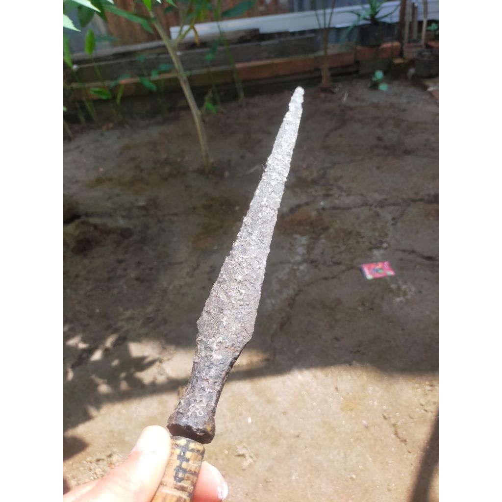 pusaka tumbak Palembang original tua