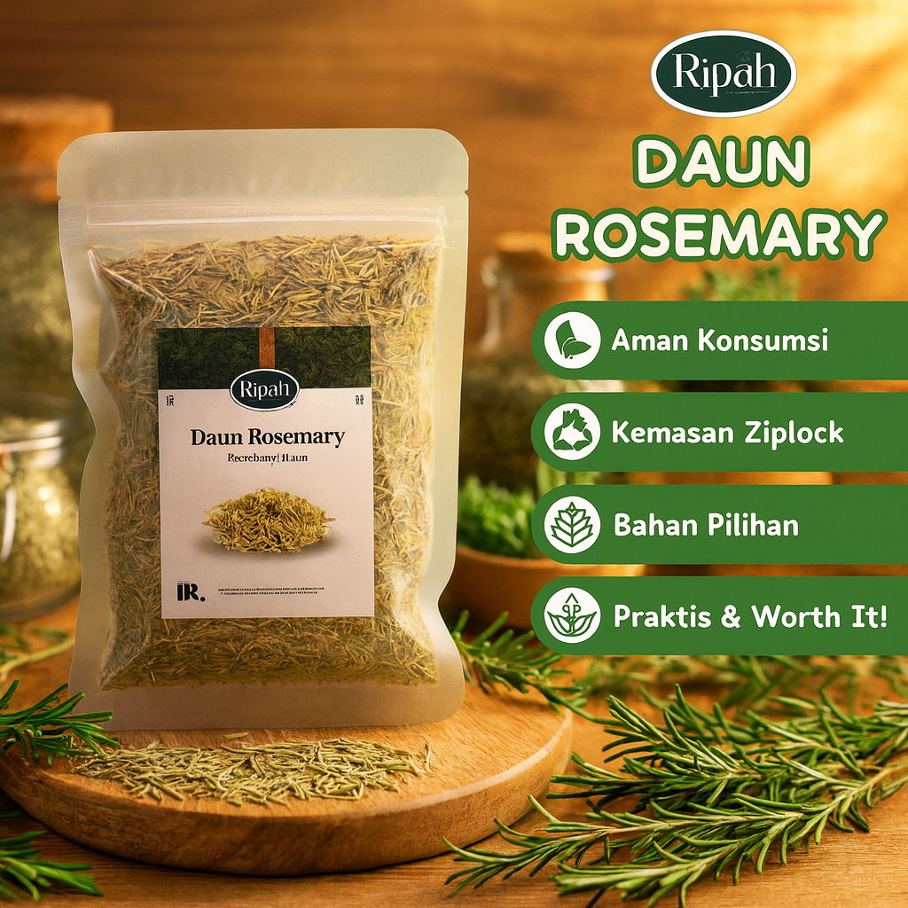 

30gr Daun Rosemary / Rosemary / Rosemary Kering / Rempah / Ripah Rempah Premium