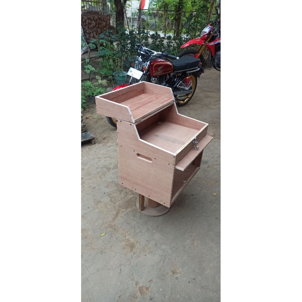 hardcase mixer dan accessoris full tutup rak mixer sound system