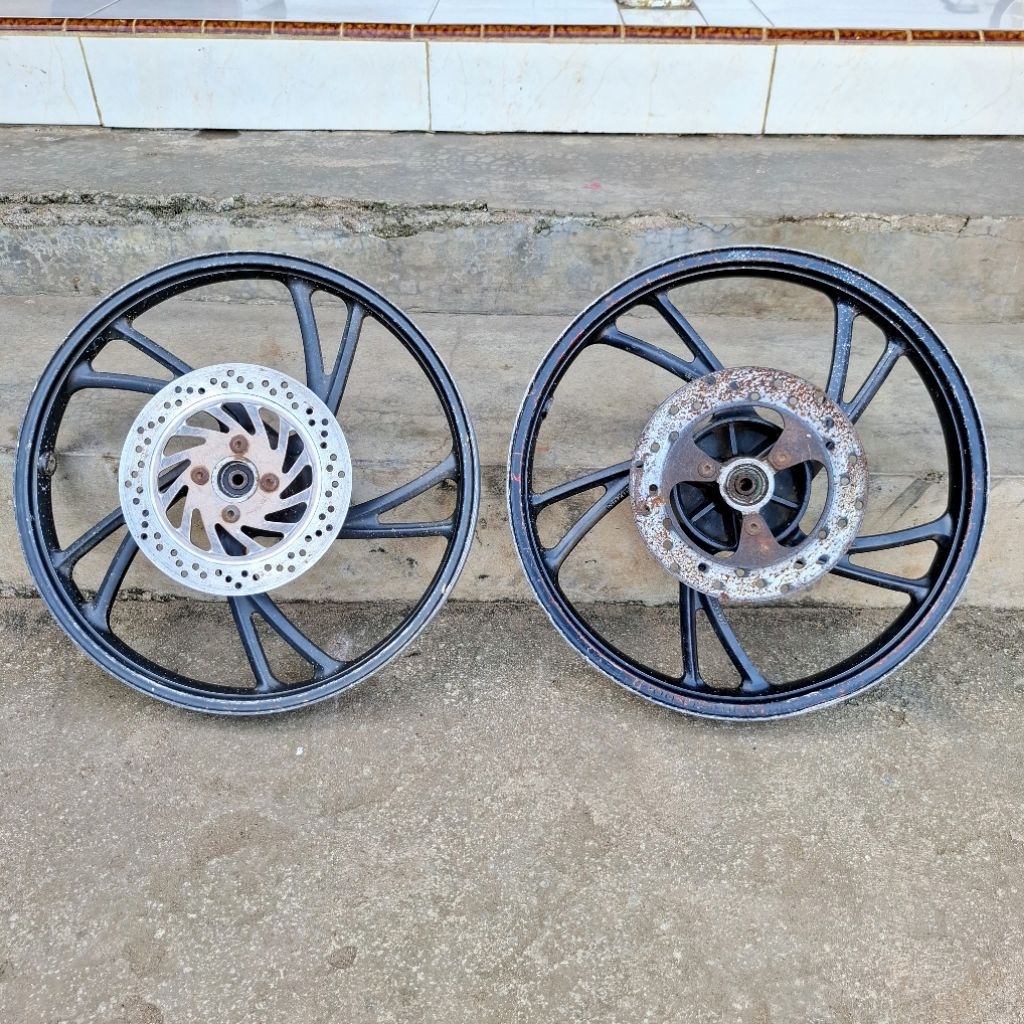 VELG RACING AXELO PNP SHOGUN 125 NEW ROBOT DD FULSET ORIGINAL COPOTAN