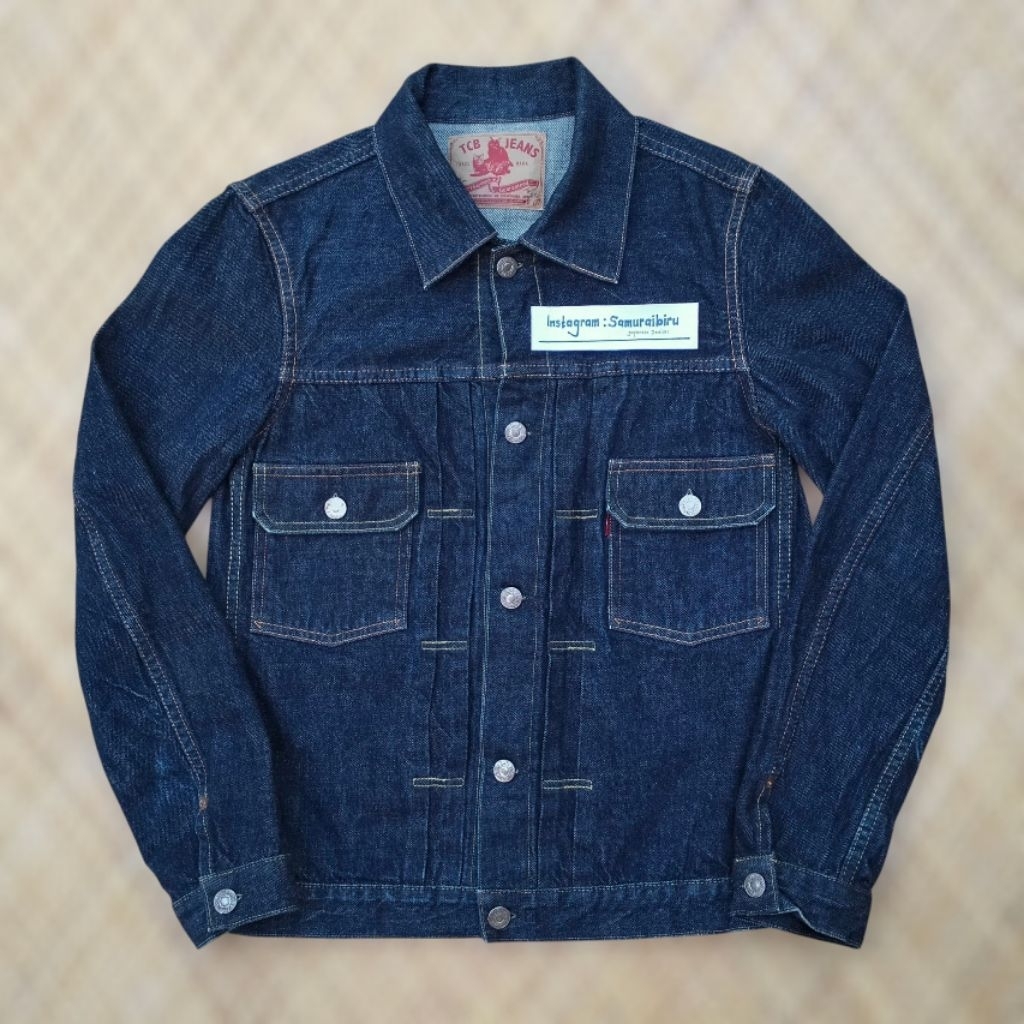 tcb trucker denim jacket not momotaro jeans iron heart denim Levis vintage trucker Levis pbj lvc