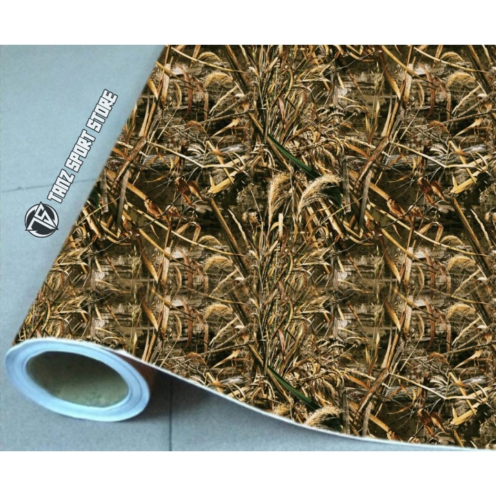 

Stiker Camo Sticker Camouflage Realtree Max5 100x50cm Laminasi Doff Best Wrapping