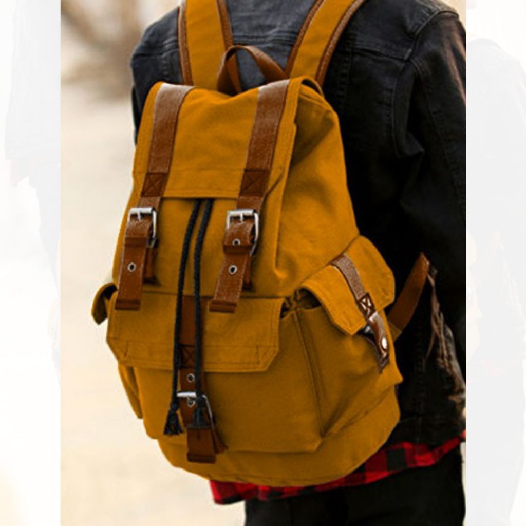 Kanvas Pria Wanita (HITAM) Tas Ransel Kanvas Pria Wanita (ARMY) Tas Pria Wanita Kanvas (NAVY) Tas Ra