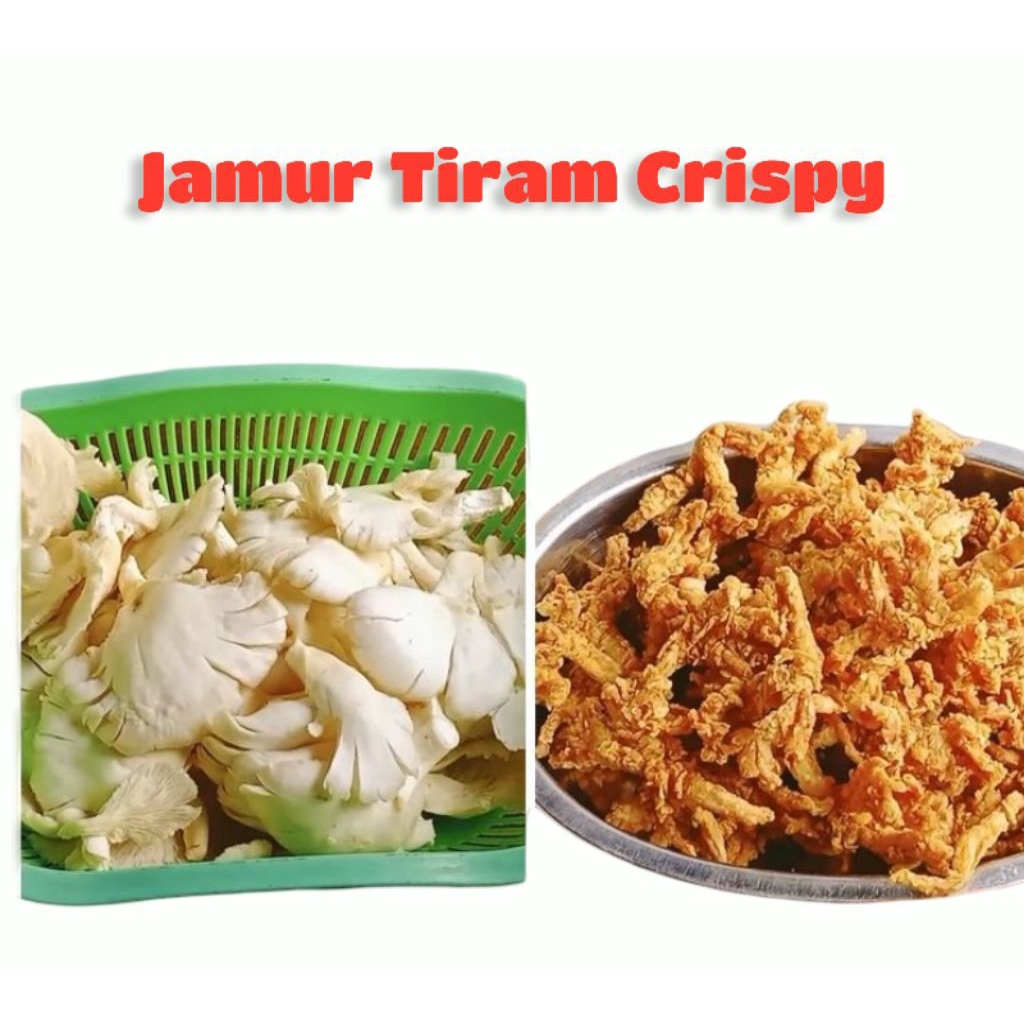 

jamur crispy Original/jamur Tiram crispy/Jamur enak/jamur cemil