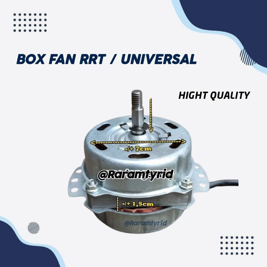 Dinamo Kipas Angin Box fan Universal