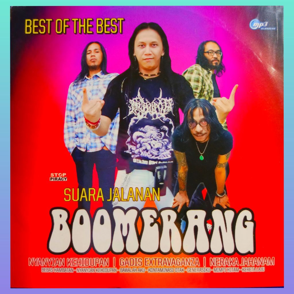 Kaset musik mp3 boomerang pop album terbaik