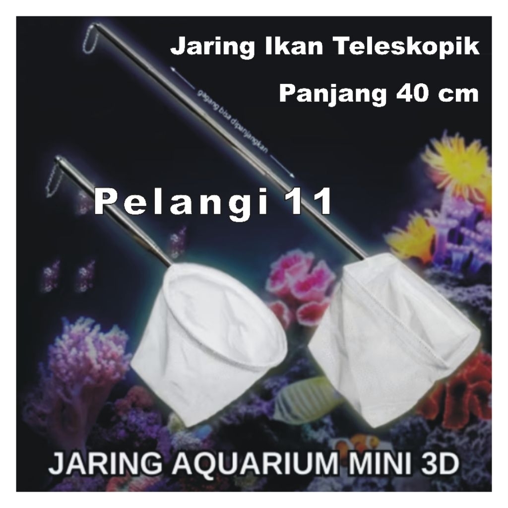 Jaring Ikan Teleskopik , Serokan Ikan Gagang Tarik , Jaring Ikan , Serokan Teleskopik
