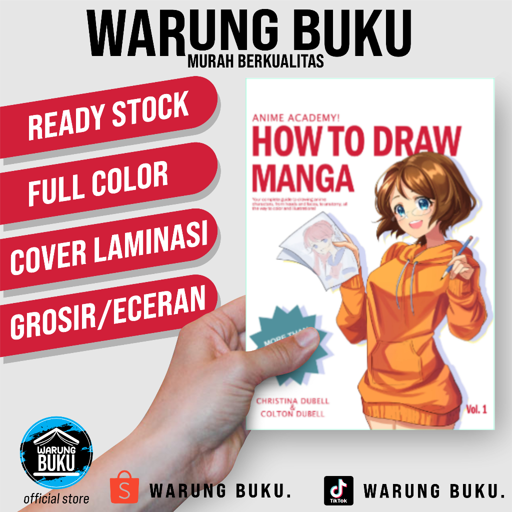 

buku ANIME ACADEMY HOW TO DRAW MANGA