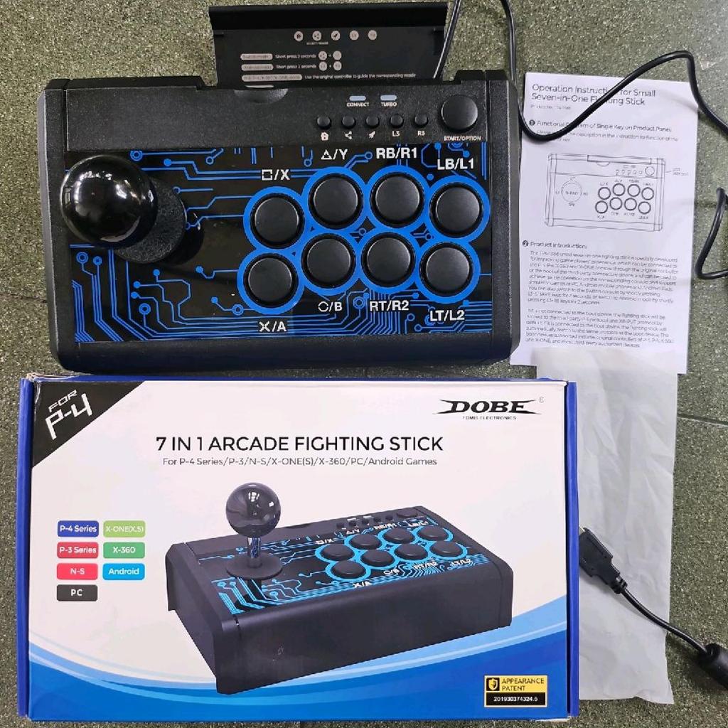 Arcade Fighting Stick 7 In 1 For Ps3 Ps4 Ps5 XBox One Series / Arcade Fighting Stick