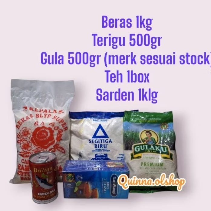 

Paket Sembako Hemat utk berbagai acara... free goodiebag