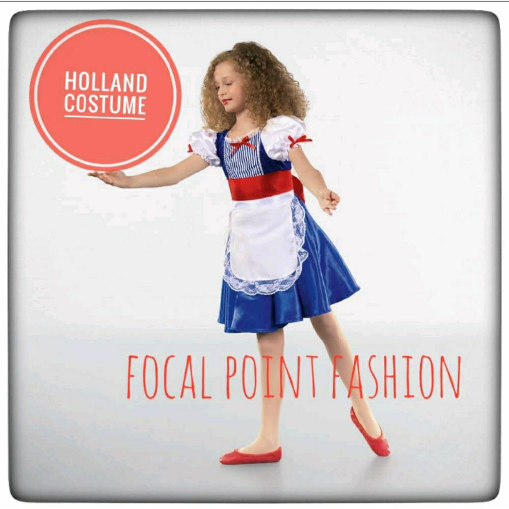 kostum Belanda anak Dutch internasional united nations costume
