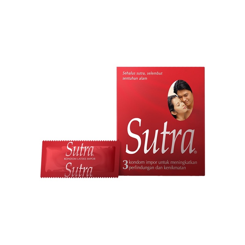 KONDOM SUTRA CLASSIC ISI 3 / SUTRA MERAH ISI 3