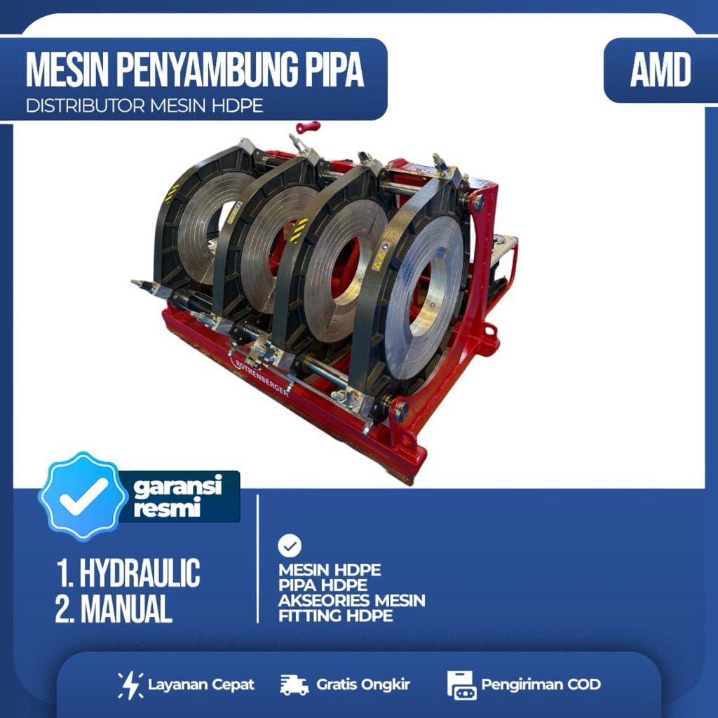 MESIN HYDRAULIC BUTT FUSION WELDING MACHINE SHD 450MM