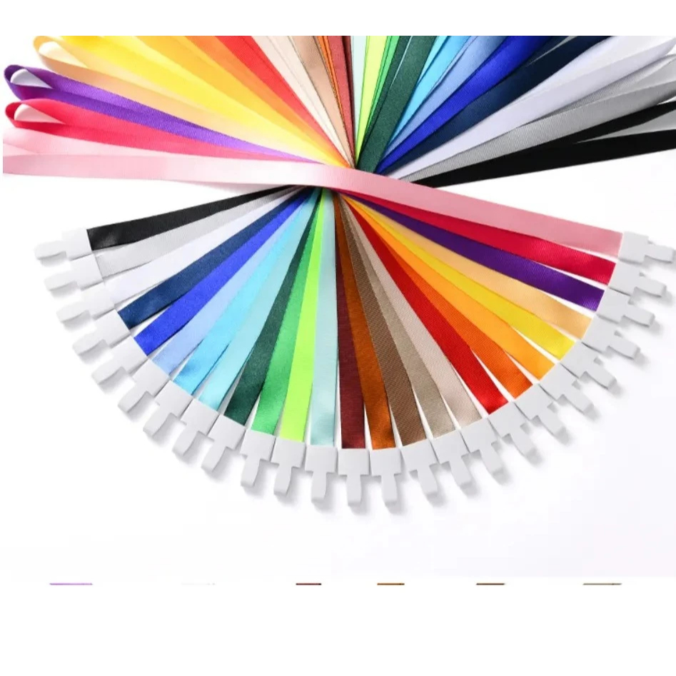 

Tali LANYARD JEPIT 1.5cm tali ID Card tali idcard polyster Name Tag 1,5 cm POLOS