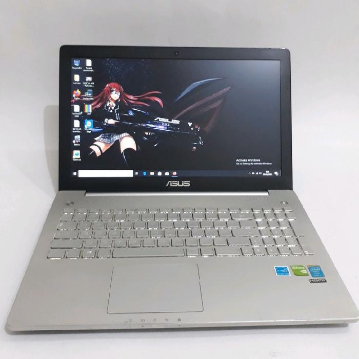 LAPTOP GAMING ASUS DUAL VGA CORE I7 SSD 256GB RAM 16GB NVDIA GEFORCE GT 4GB