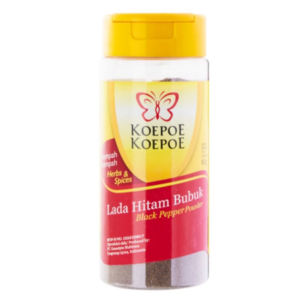 

KOEPOE KOEPOE Lada Hitam Bubuk 83 g