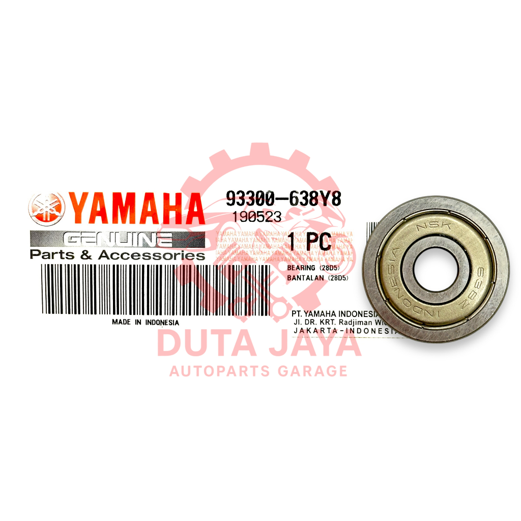 LAHER BEARING BAK CVT [93300-638Y8] NOUVO/MIO SPORTY/MIO SOUL/FINO KARBU ORIGINAL YAMAHA