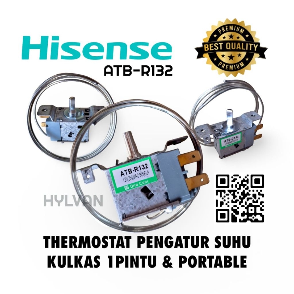 THERMOSTAT | TERMOSTAT PENGATUR SUHU KULKAS 1 PINTU HISENSE