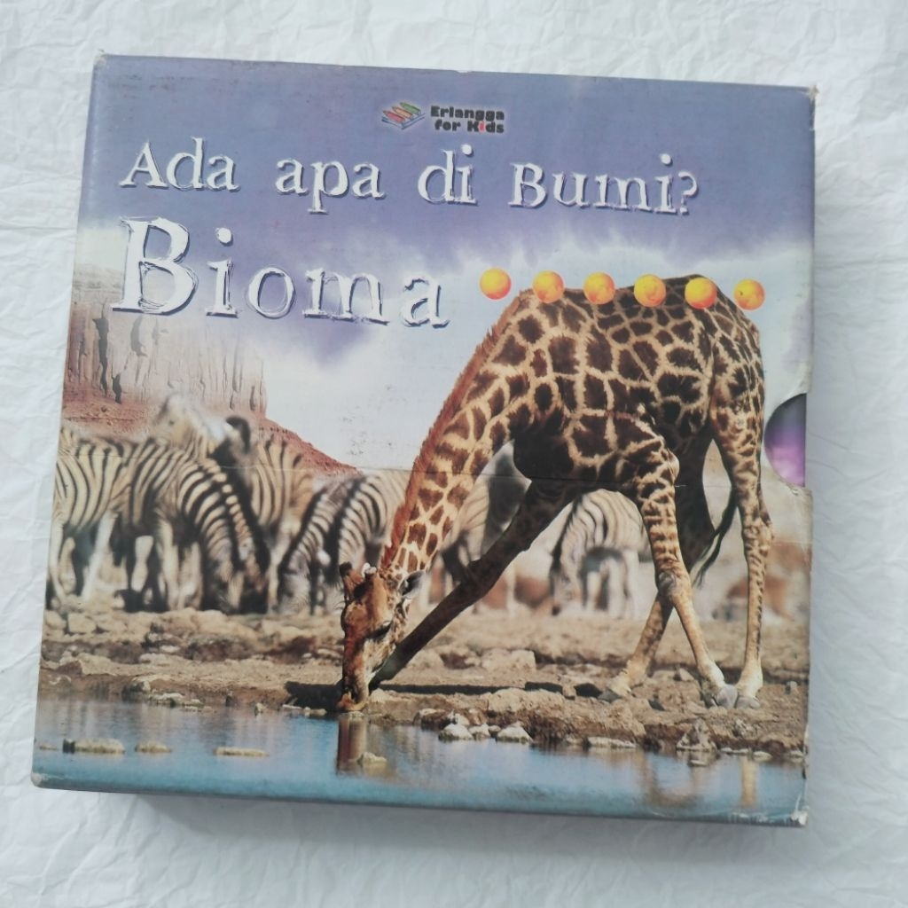 Preloved bekas Boxset Ada apa di Bumi ? Bioma erlangga for kids