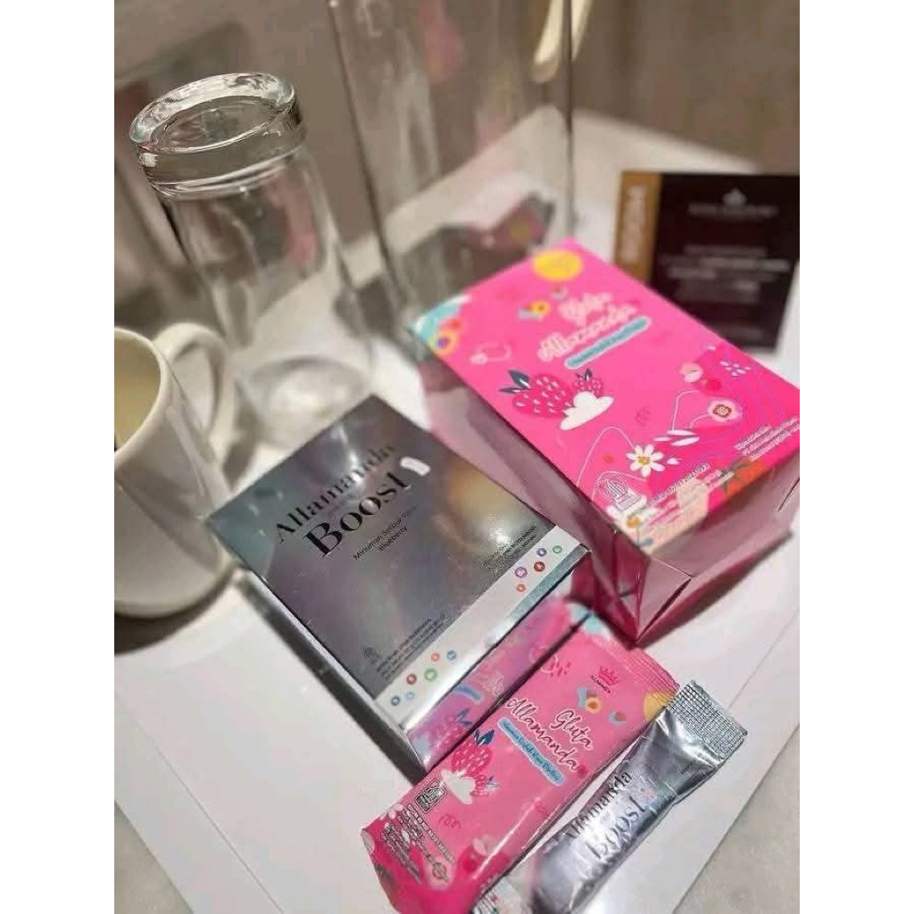 Sacetan paket Glowing Allamanda ( Gluta + Booster )