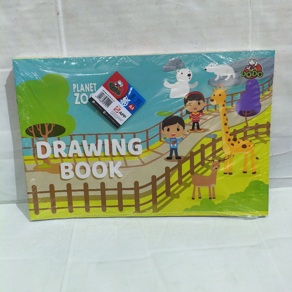 

BUKU GAMBAR DODO A4 10 BUKU 8lembar / pack